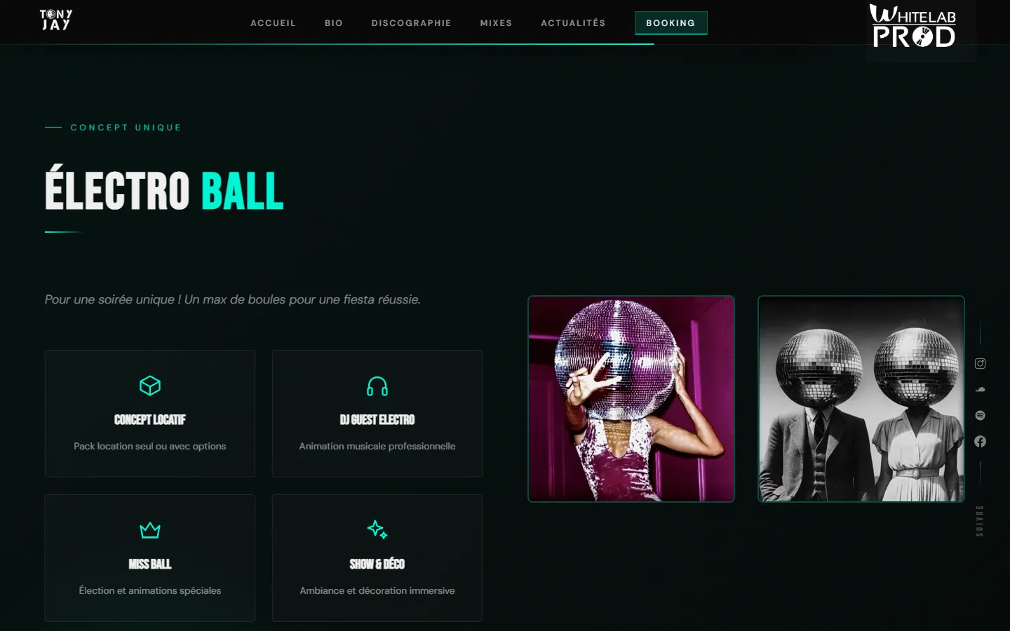 Électro Ball, le concept de soirée clé en main